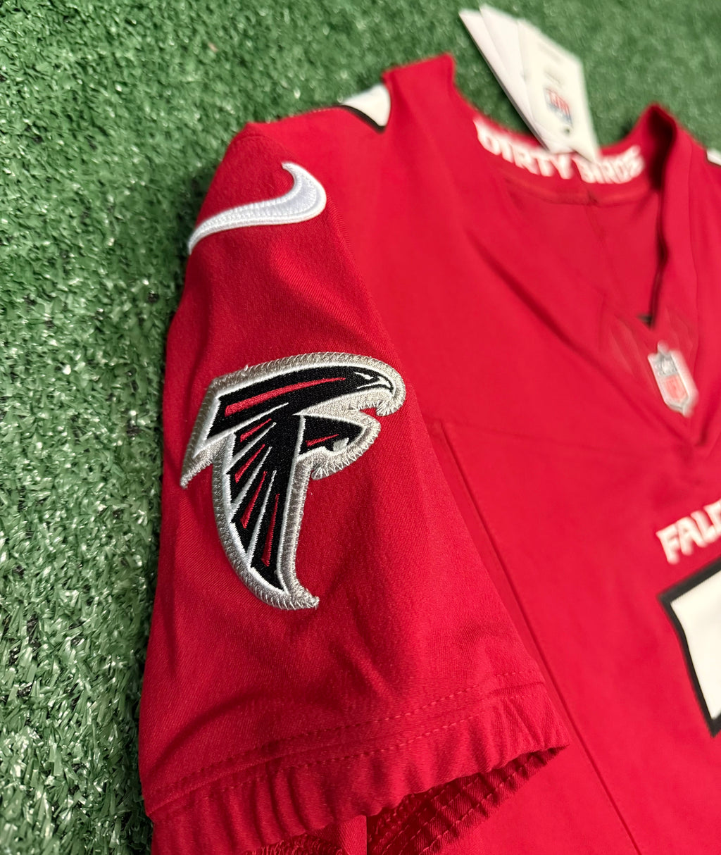 Bijan Robinson Atlanta Falcons Jersey #7 Nike Vapor FUSE Elite Red Size 44 (Large) NFL