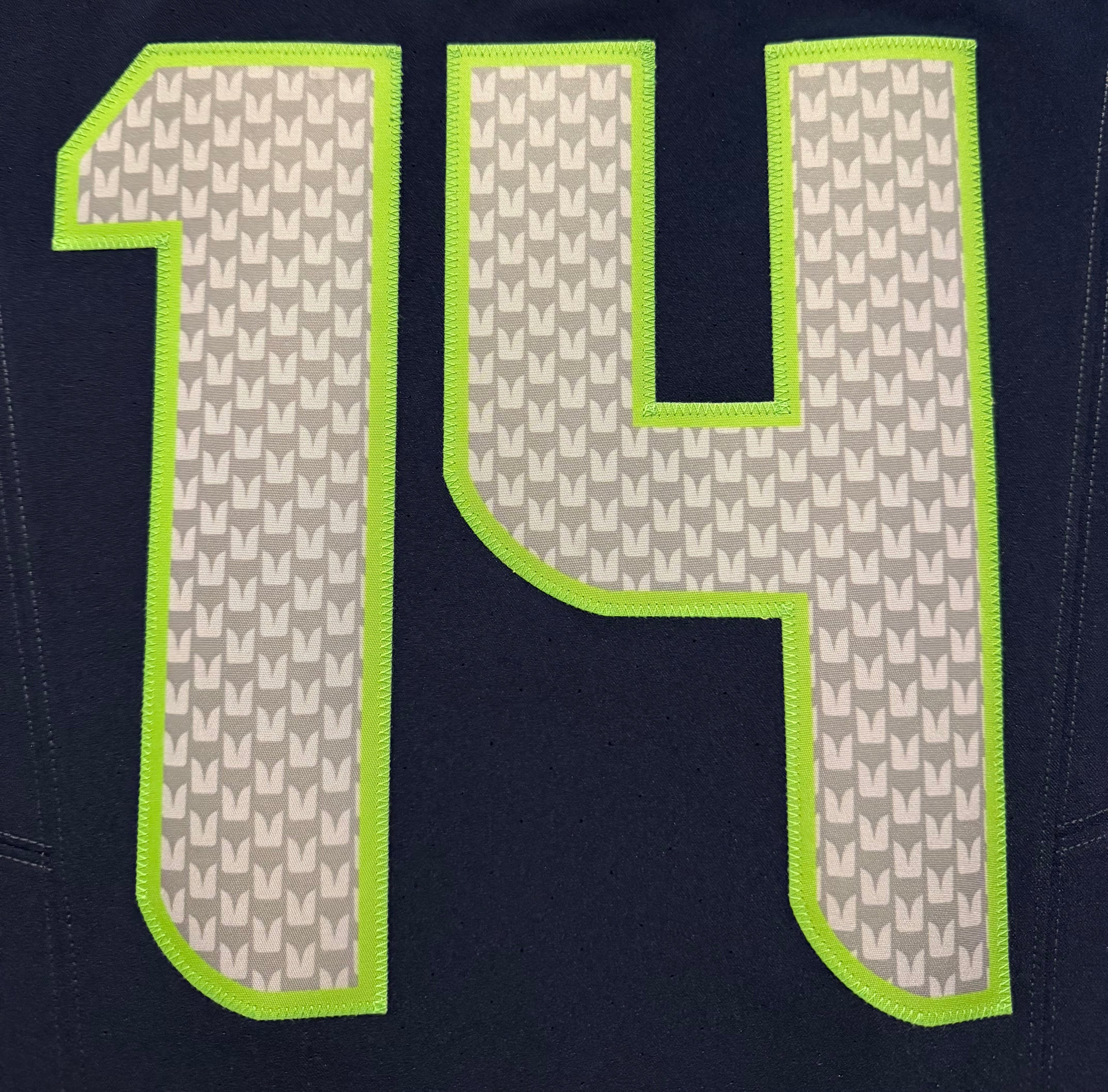 Sam Darnold Seattle Seahawks Jersey #14 Nike Vapor FUSE Elite Navy Size 48 (XL) NFL