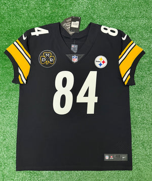 Antonio Brown Pittsburgh Steelers Jersey #84 Nike Vapor Elite Black Size 48 (XL) NFL