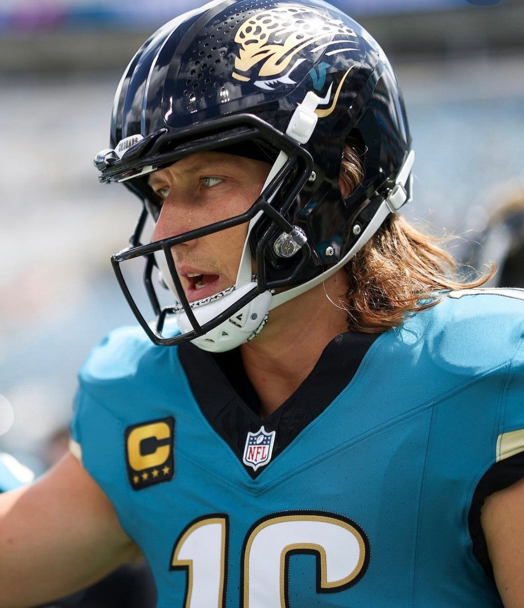Trevor Lawrence Jacksonville Jaguars Jersey #16 Nike Vapor Fuse Elite Teal Size 48 (XL) NFL