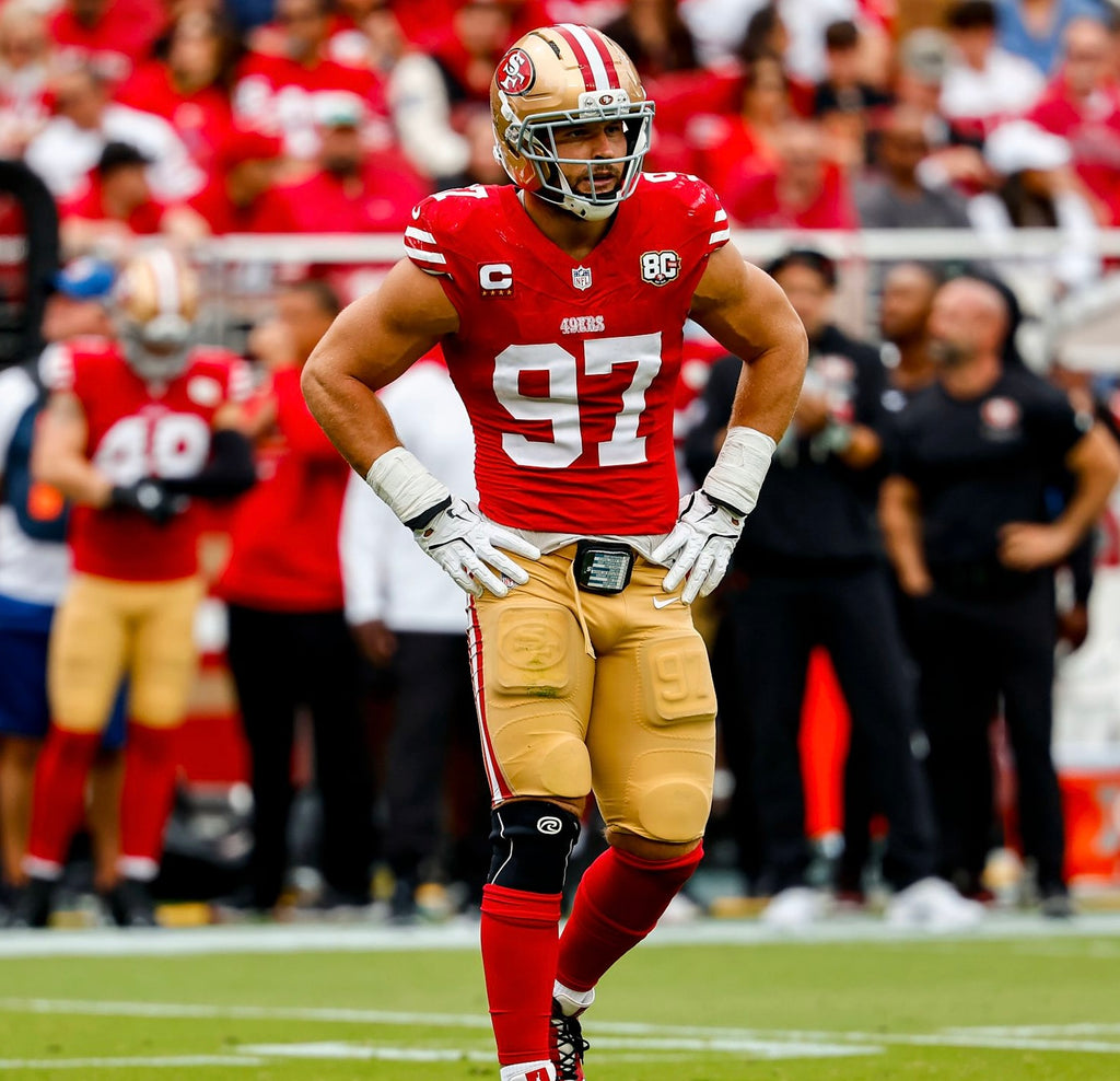 Nick Bosa San Francisco 49ers Jersey #97 Nike Vapor FUSE Elite Red Size 48 (XL) NFL