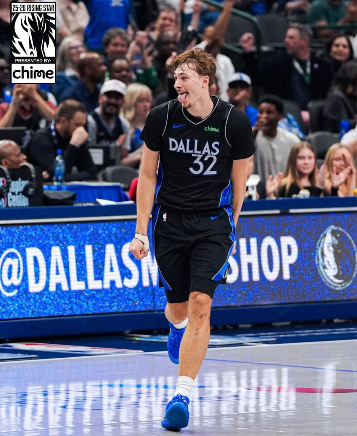 Cooper Flagg Dallas Mavericks Jersey #32 Nike ADV Black Size 52 (XL) NBA