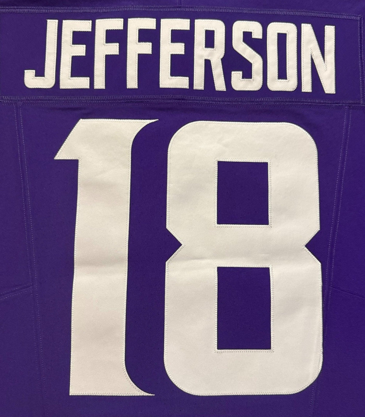 Justin Jefferson Minnesota Vikings Jersey #18 Nike Vapor FUSE Elite Purple Size 40 (Medium) NFL