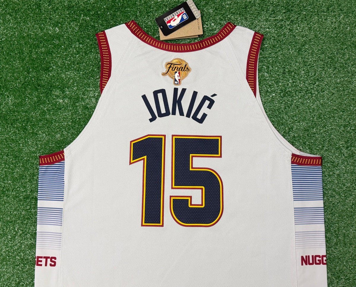 Nikola Jokic Denver Nuggets Jersey #15 Nike ADV Authentic Gray Size 52 (XL) NBA READ DESCRIPTION