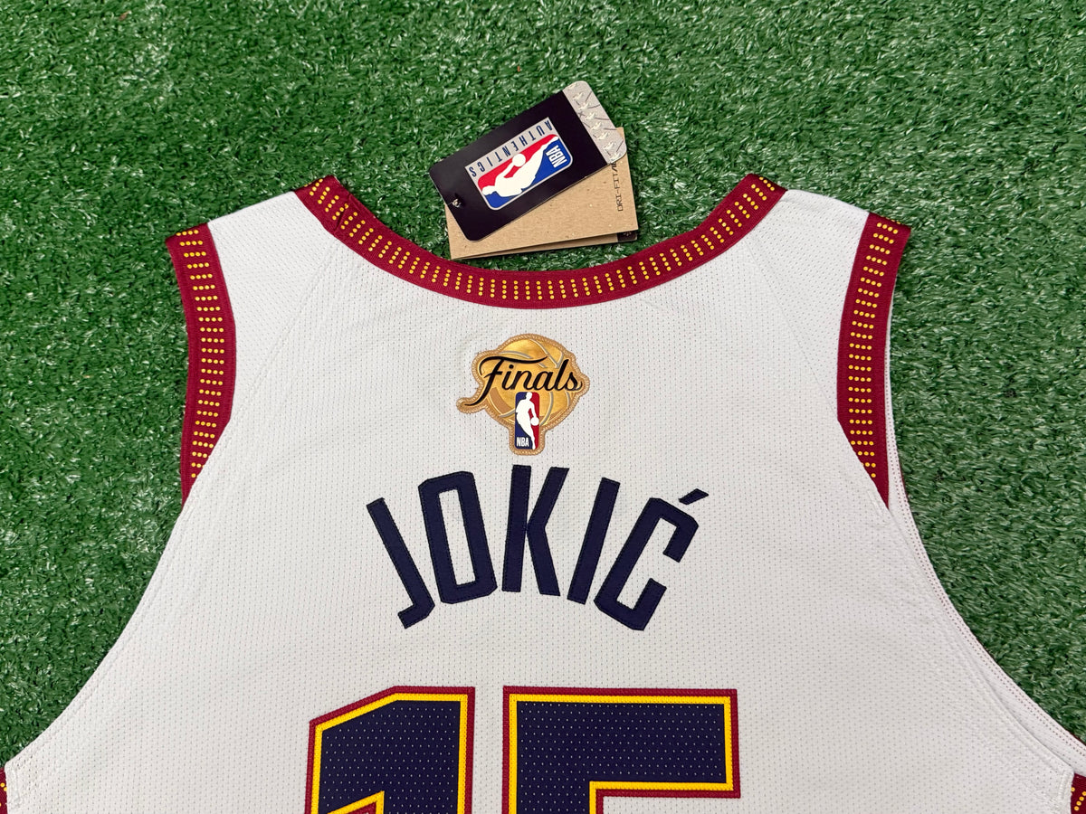 Nikola Jokic Denver Nuggets Jersey #15 Nike ADV Authentic Gray Size 52 (XL) NBA READ DESCRIPTION