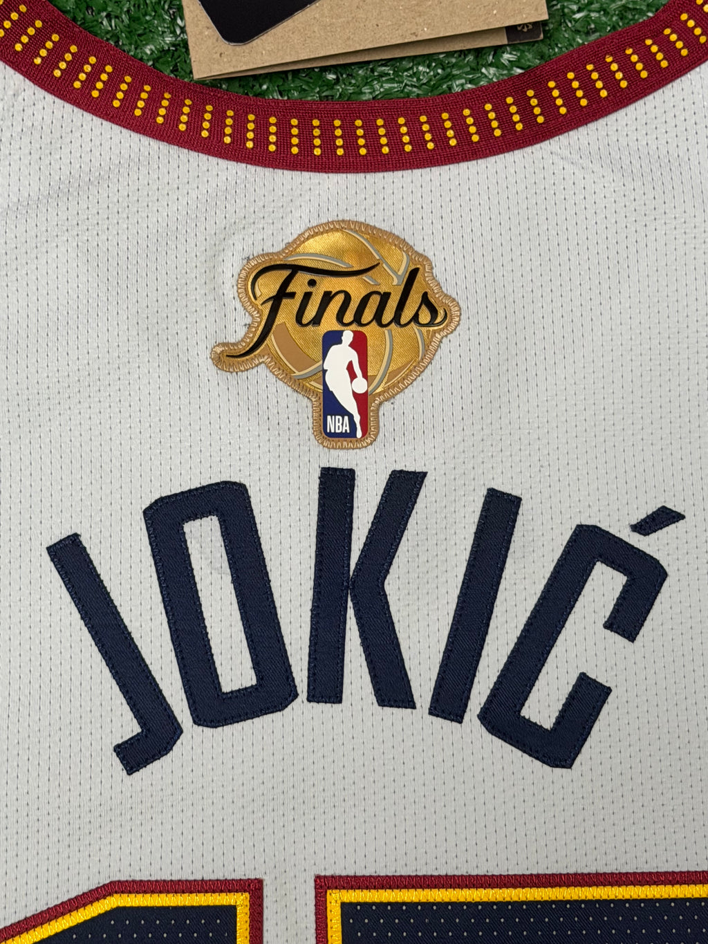 Nikola Jokic Denver Nuggets Jersey #15 Nike ADV Authentic Gray Size 52 (XL) NBA READ DESCRIPTION