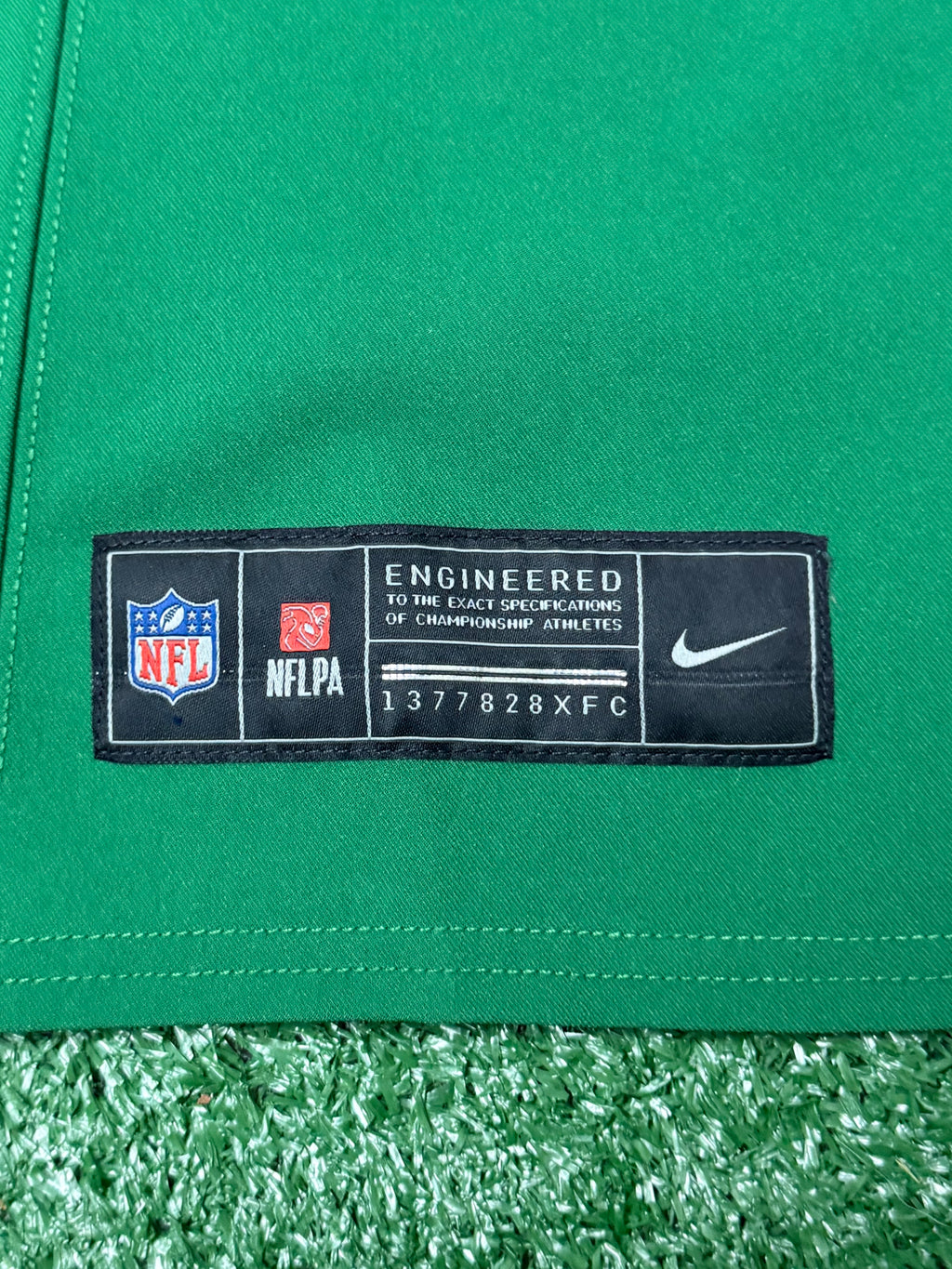 Devonta Smith Philadelphia Eagles Jersey #6 Nike Vapor F.U.S.E Elite Kelly Green 48 (XL) NFL