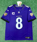 Lamar Jackson Baltimore Ravens Jersey #8 Nike Vapor FUSE Limited Purple Size (Medium) NFL