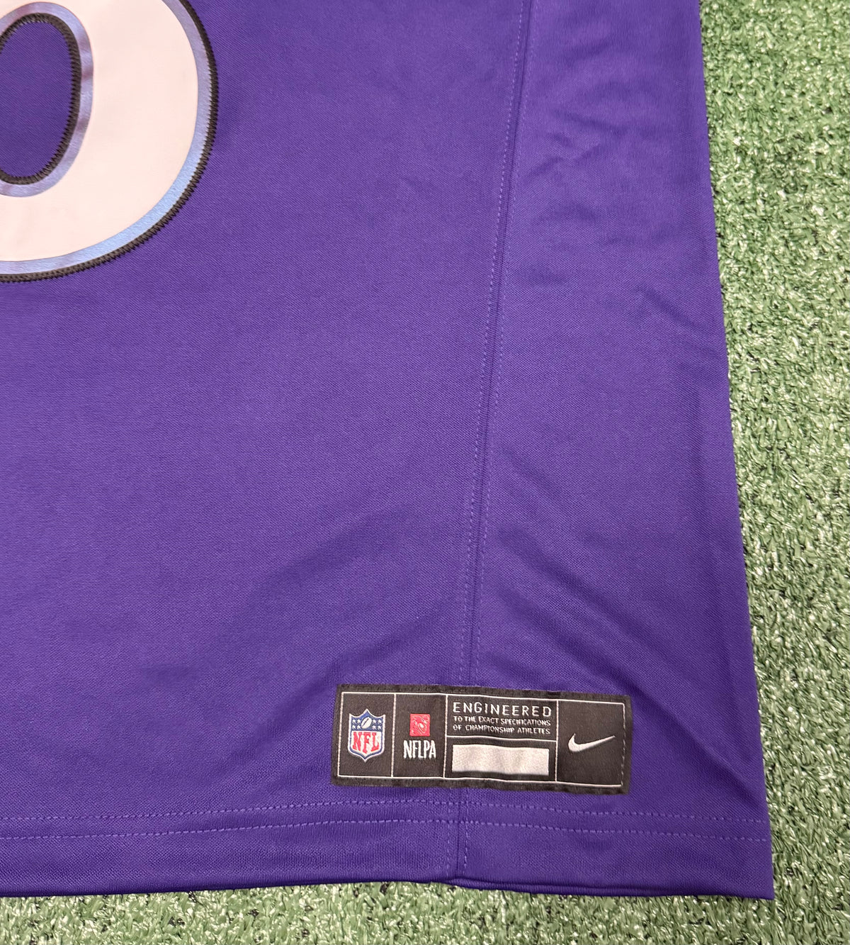 Lamar Jackson Baltimore Ravens Jersey #8 Nike Vapor FUSE Limited Purple Size (Medium) NFL