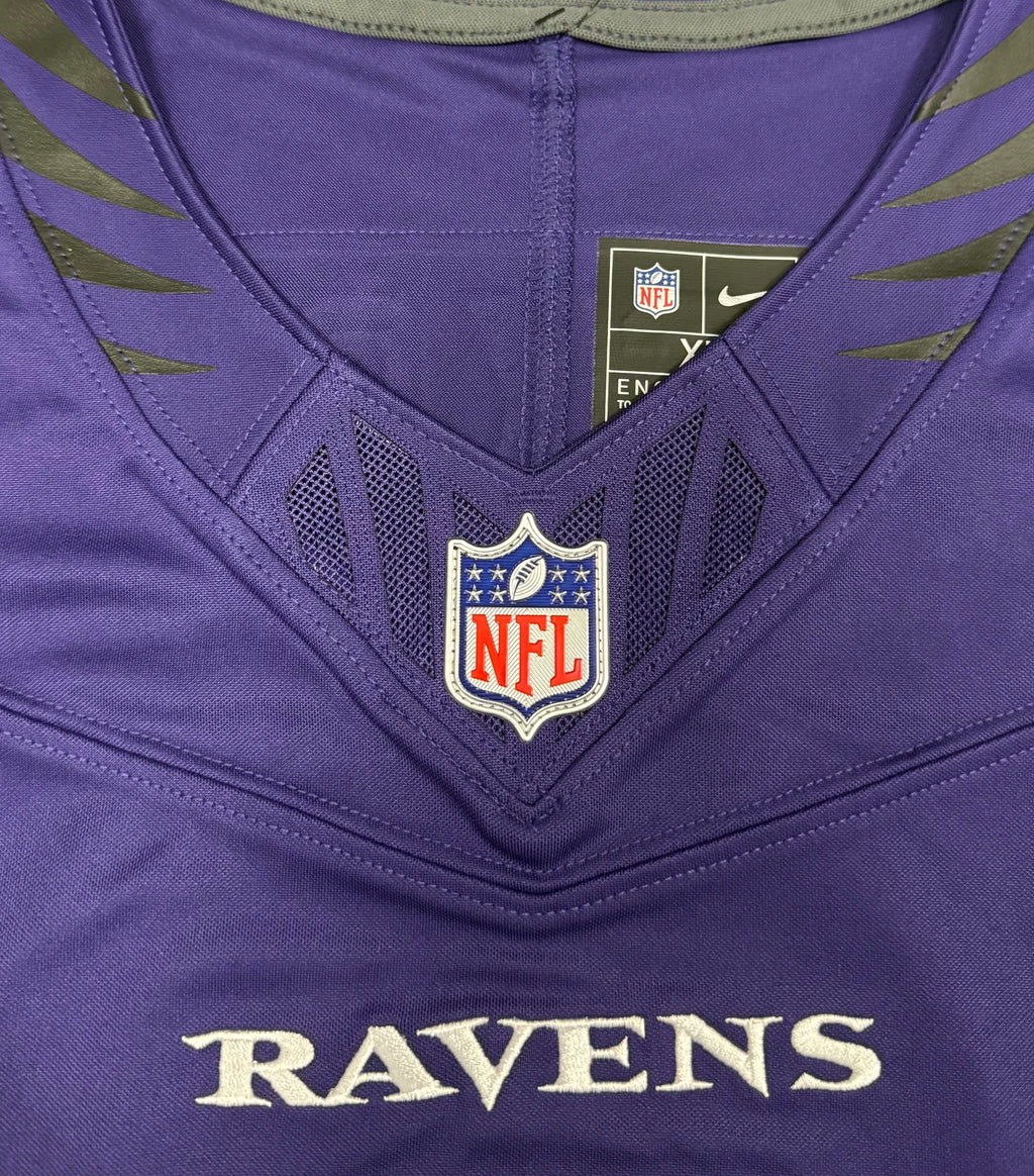 Lamar Jackson Baltimore Ravens Jersey #8 Nike Vapor FUSE Limited Purple Size (XL) NFL