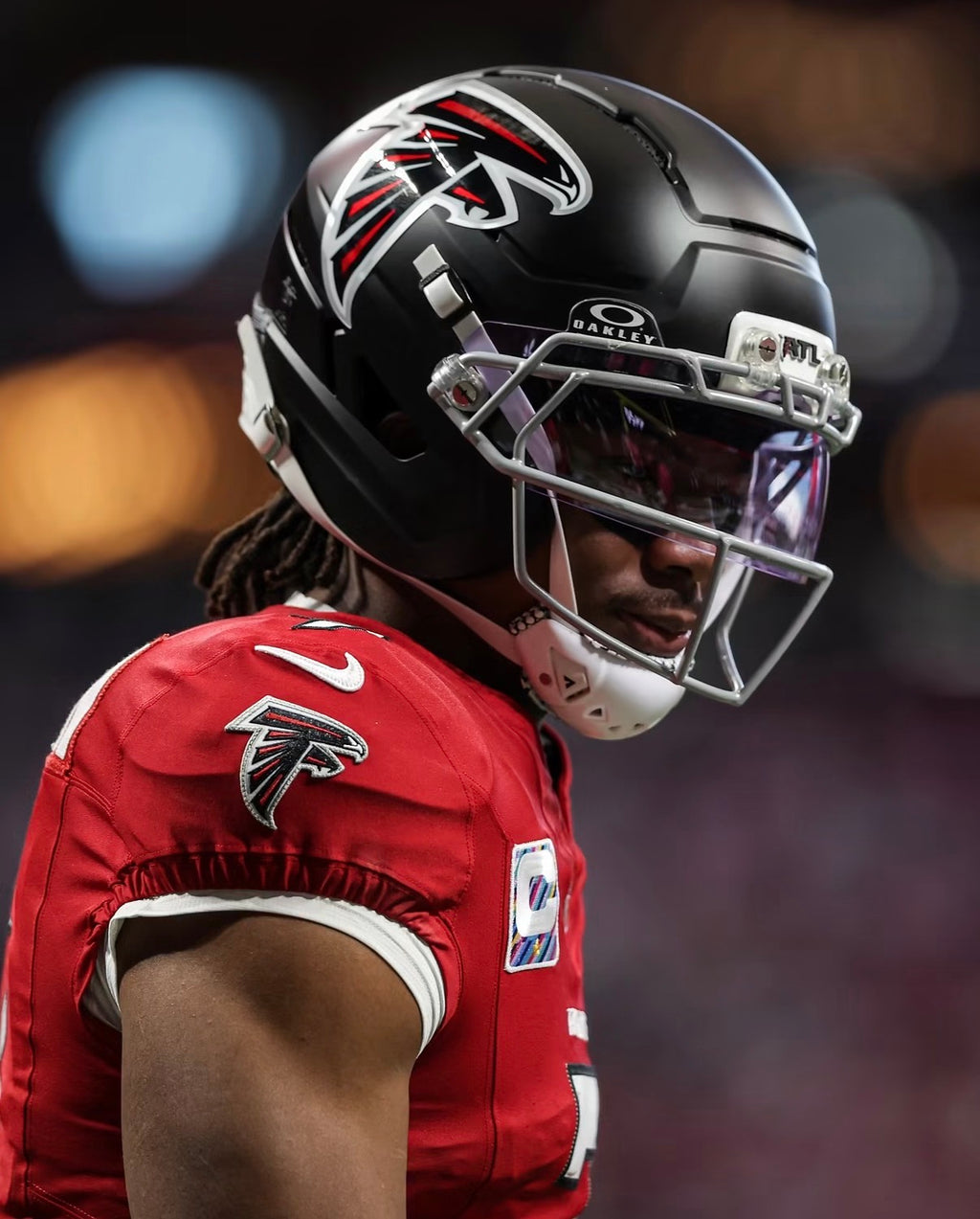 Bijan Robinson Atlanta Falcons Jersey #7 Nike Vapor FUSE Elite Red Size 40 (Medium) NFL
