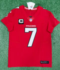 Bijan Robinson Atlanta Falcons Jersey #7 Nike Vapor FUSE Elite Red Size 40 (Medium) NFL