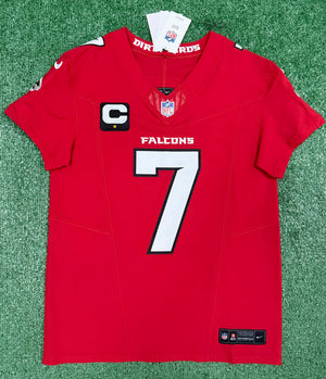 Bijan Robinson Atlanta Falcons Jersey #7 Nike Vapor FUSE Elite Red Size 40 (Medium) NFL
