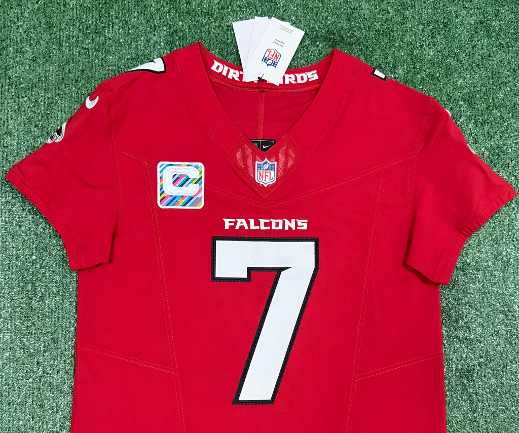 Bijan Robinson Atlanta Falcons Jersey #7 Nike Vapor FUSE Elite Red Size 40 (Medium) NFL
