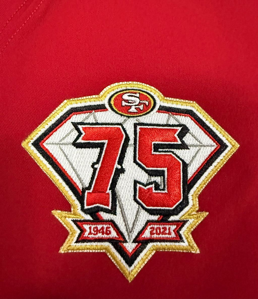 Fred Warner San Francisco 49ers Jersey #54 Nike Vapor Elite Red Size 44 (Large) NFL