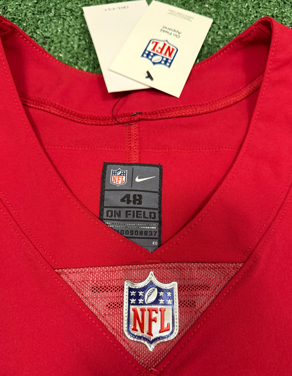 Fred Warner San Francisco 49ers Jersey #54 Nike Vapor Elite Red Size 48 (XL) NFL