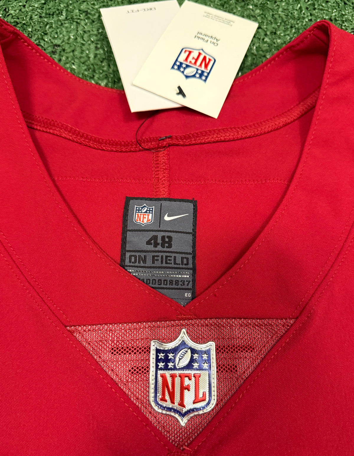 Fred Warner San Francisco 49ers Jersey #54 Nike Vapor Elite Red Size 48 (XL) NFL
