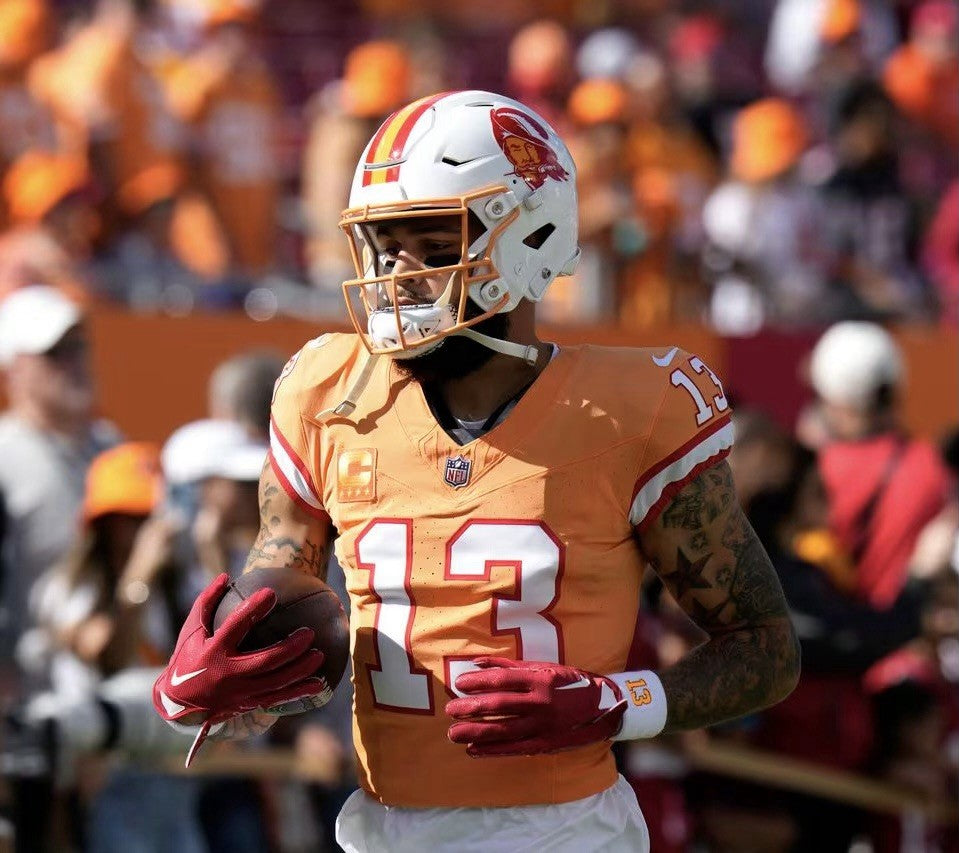 Mike Evans Tampa Bay Buccaneers Jersey #13 Nike Vapor FUSE Elite Orange Creamsicle Size 48 (XL) NFL
