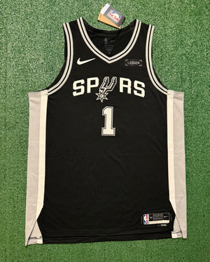 Victor Wembanyama San Antonio Spurs Jersey #1 Nike ADV Authentic White Size 52 (XL) NBA