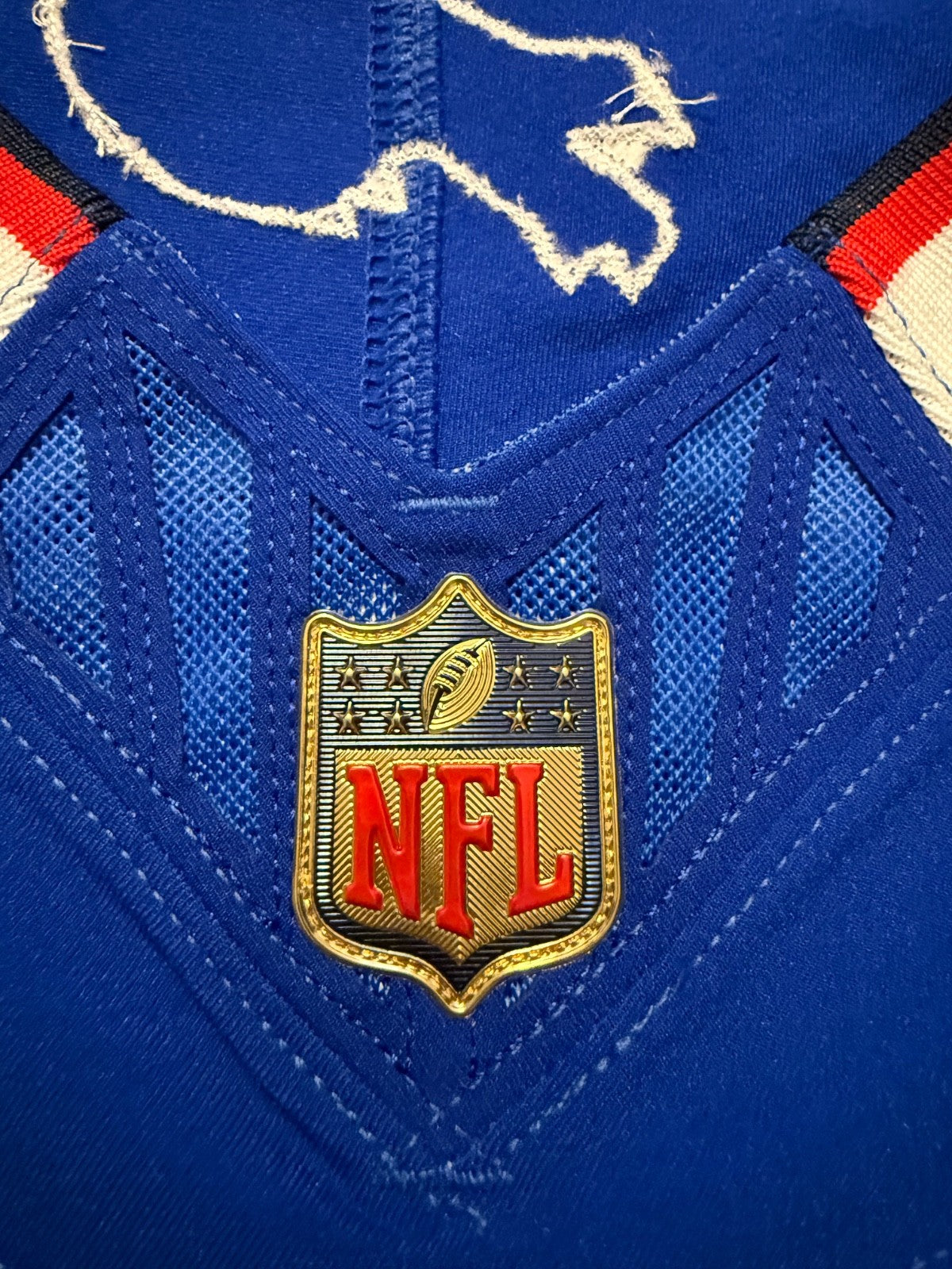Josh Allen Buffalo Bills Jersey #17 Nike Vapor Fuse Elite Blue Size 40 (M) NFL