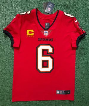 Baker Mayfield Tampa Bay Buccaneers Jersey #6 Nike Vapor Elite Red size 40 (Medium) NFL