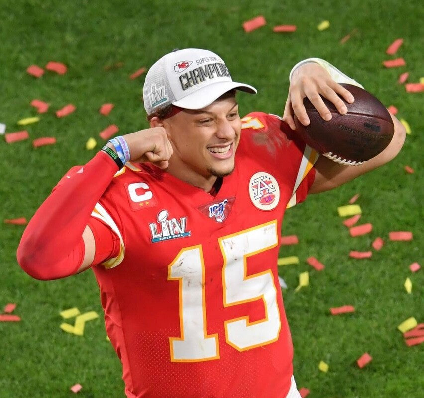 Patrick Mahomes Kansas City Chiefs Jersey #15 Nike Vapor Elite Red Size 40 (M) NFL