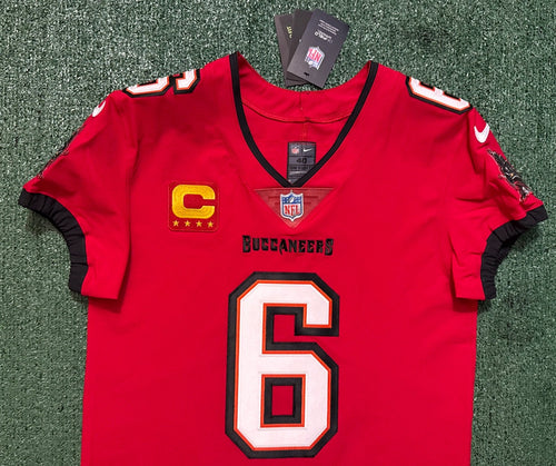 Baker Mayfield Tampa Bay Buccaneers Jersey #6 Nike Vapor Elite Red size 40 (Medium) NFL