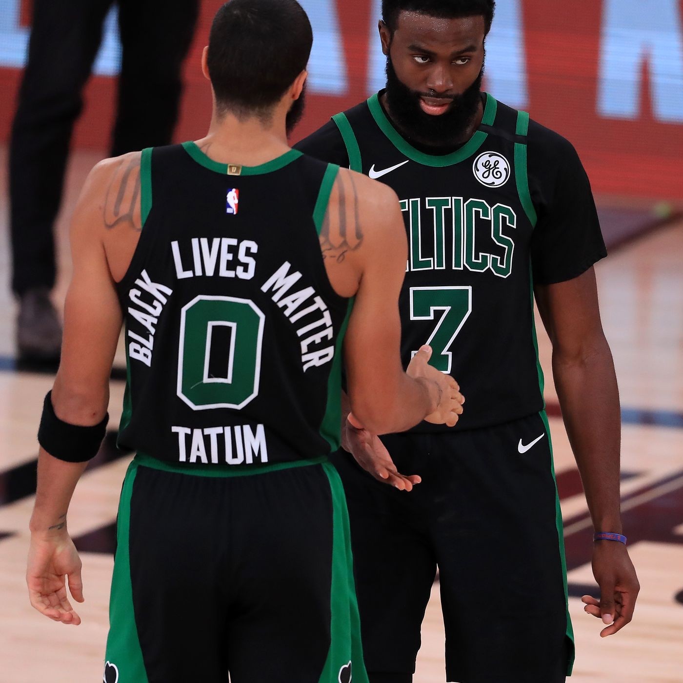 Jaylen Brown Boston Celtics Jersey #7 Nike Vaporknit Authentic Black Size 44 (Medium) NBA