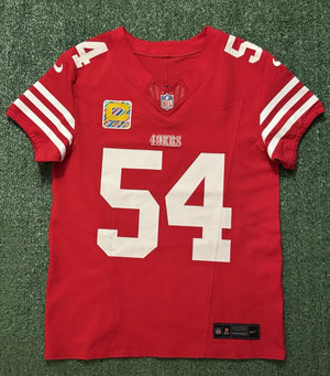 Fred Warner San Francisco 49ers
Jersey #54 Nike Vapor FUSE Elite red Size 40 (Medium) NFL