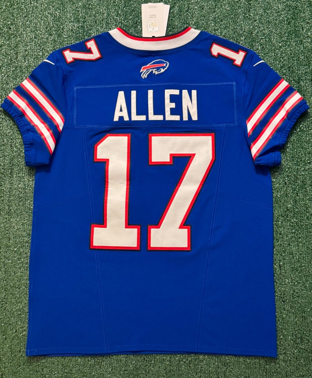 Josh Allen Buffalo Bills Jersey #17 Nike Vapor Fuse Elite Blue Size 40 (M) NFL