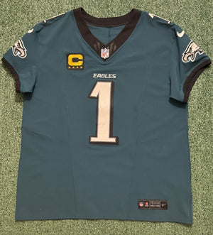 Jalen Hurts Philadelphia Eagles Jersey #1 Nike Vapor FUSE Elite Green size 48 (XL) NFL