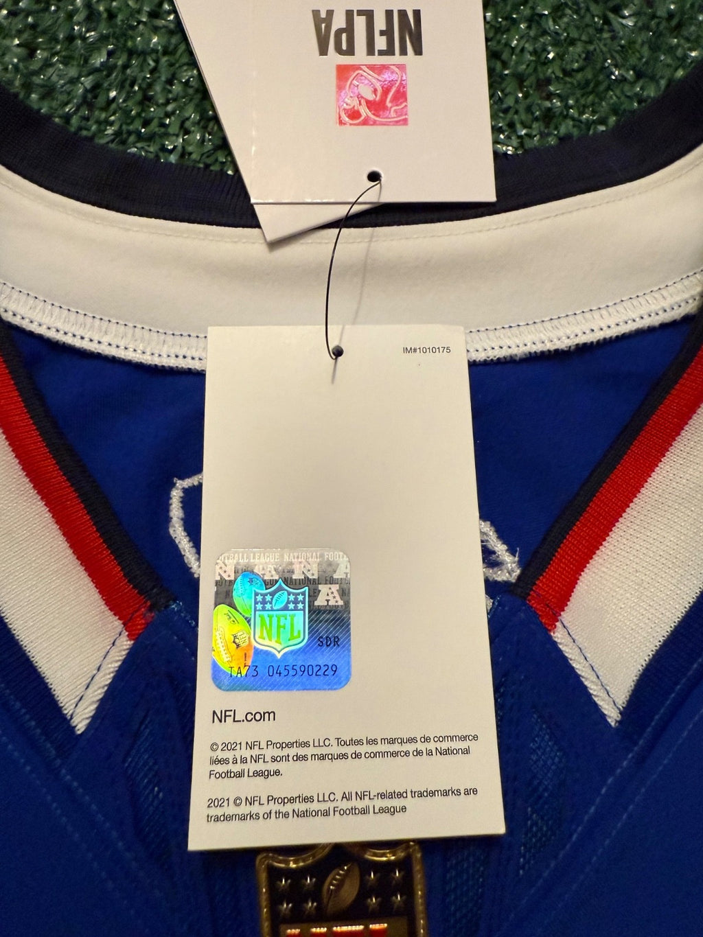 Josh Allen Buffalo Bills Jersey #17 Nike Vapor Fuse Elite Blue Size 48 (XL) NFL