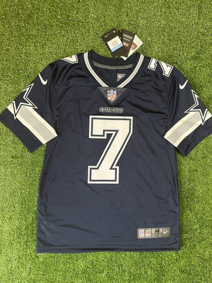 Trevon Diggs Dallas Cowboys Jersey #7 Nike Vapor Limited Navy Size (Medium) NFL