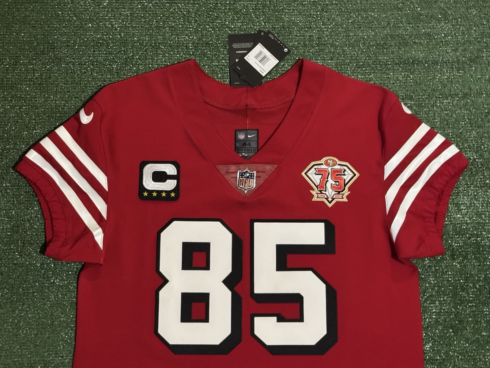 George Kittle San Francisco 49ers
Jersey #85 Nike Vapor Elite red
Size 44 (Large) NFL
