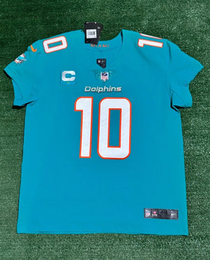 Tyreek Hill Miami Dolphins Jersey #10 Nike Vapor Elite Aqua Size 48 (XL) NFL