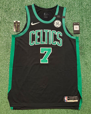 Jaylen Brown Boston Celtics Jersey #7 Nike Vaporknit Authentic Black Size 48 (Large) NBA