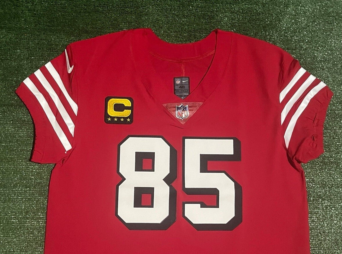 George Kittle San Francisco 49ers
Jersey #85 Nike Vapor Elite red
Size 48 (XL) NFL