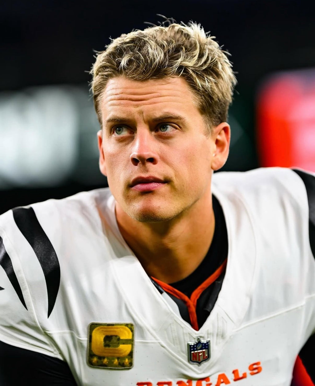 Joe Burrow Cincinnati Bengals Jersey #9 Nike Vapor FUSE Elite White Size 40 (M) NFL