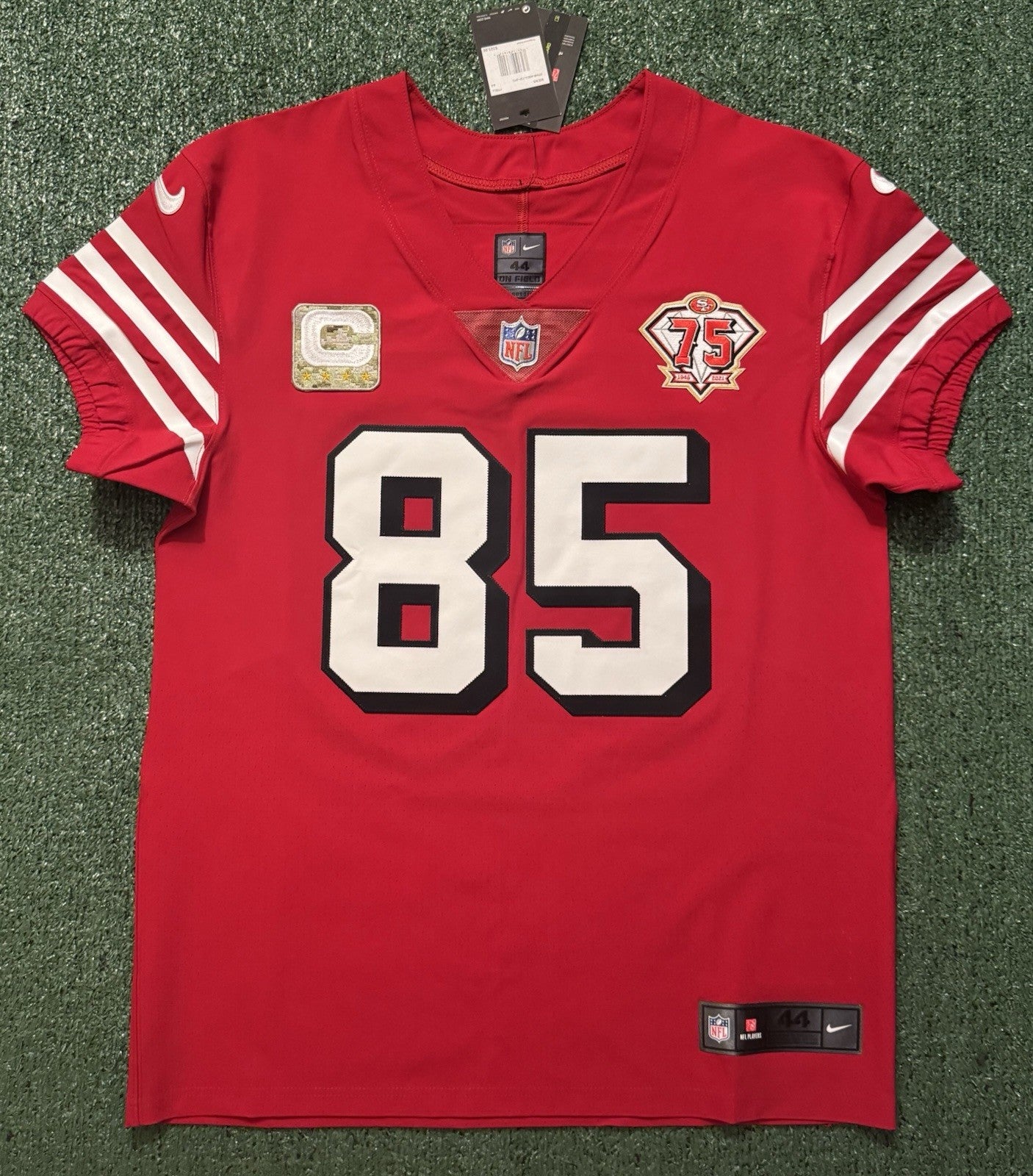 George Kittle San Francisco 49ers
Jersey #85 Nike Vapor Elite red
Size 44 (Large) NFL