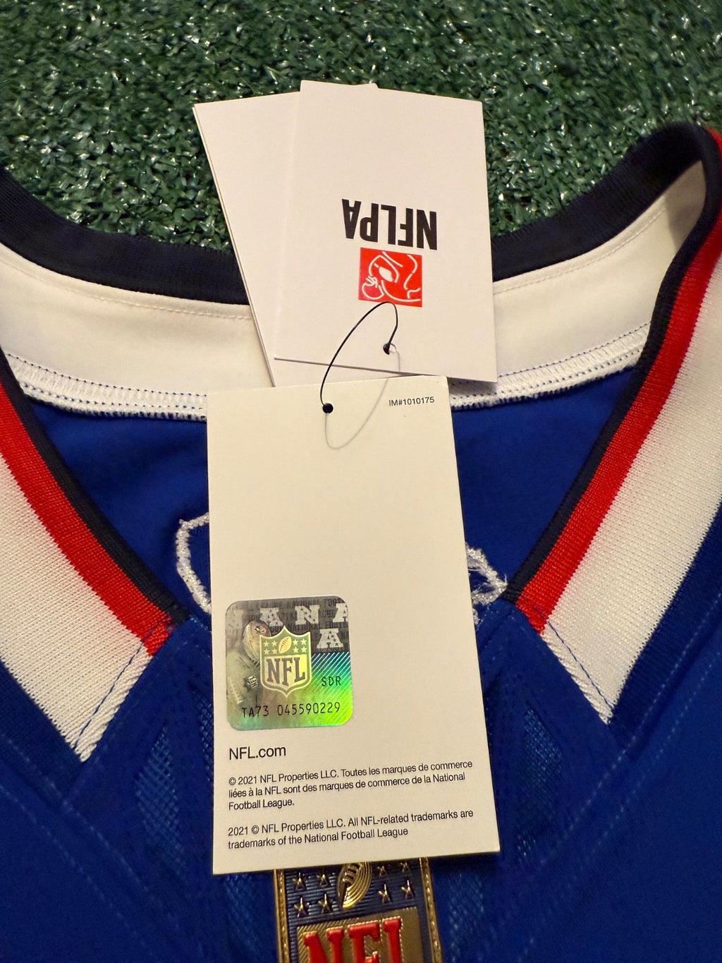 Josh Allen Buffalo Bills Jersey #17 Nike Vapor Fuse Elite Blue Size 40 (M) NFL