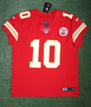 Isiah Pacheco Kansas City Chiefs Jersey #10 Nike Vapor Elite Red Size 48 (XL) NFL