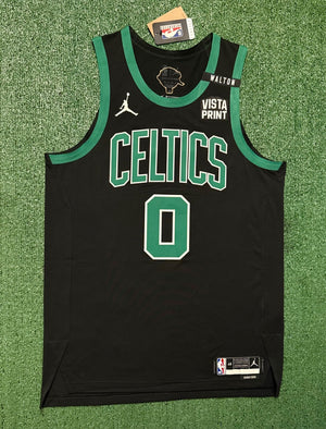 Jayson Tatum Boston Celtics Jersey #0 Nike ADV Authentic Black Size 48 (L) NBA