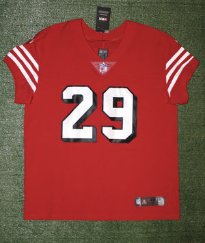 Talanoa Hufanga San Francisco 49ers Jersey #29 Nike Vapor FUSE Elite red Size 48 (XL) NFL