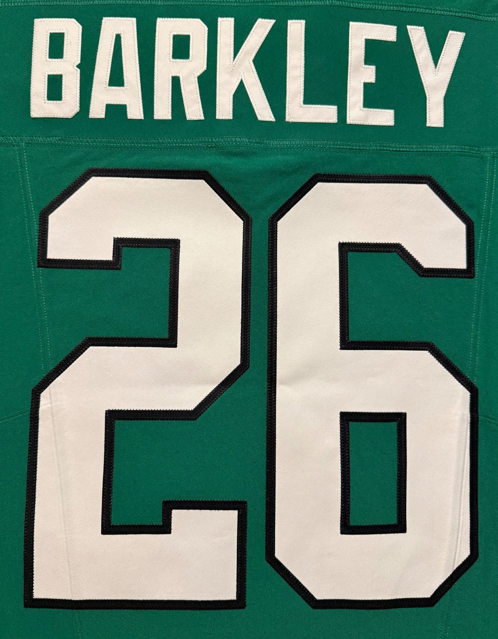 Saquon Barkley Philadelphia Eagles Jersey #26 Nike Vapor FUSE Elite Kelly Green Size 44 (Large) NFL