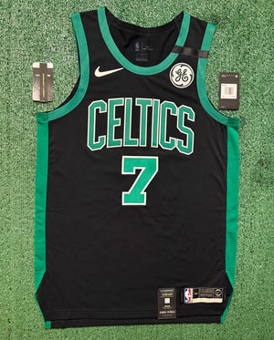 Jaylen Brown Boston Celtics Jersey #7 Nike Vaporknit Authentic Black Size 44 (Medium) NBA