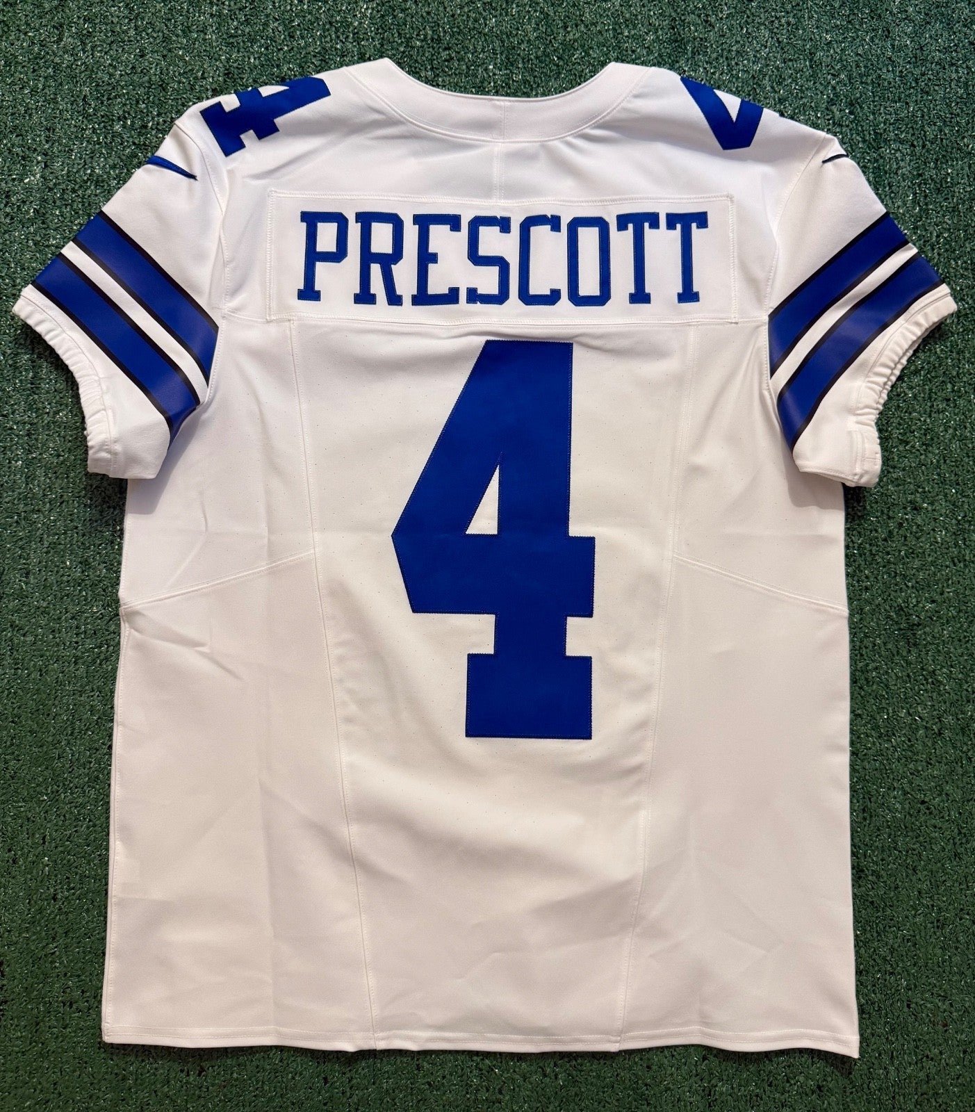 Dak Prescott Dallas Cowboys Jersey #4 Nike Vapor FUSE Elite White Size 40 (Medium) NFL