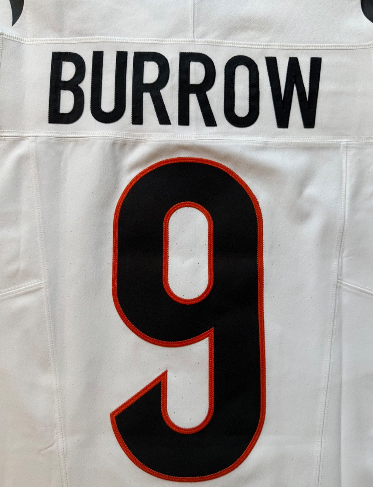 Joe Burrow Cincinnati Bengals Jersey #9 Nike Vapor FUSE Elite White Size 44 (L) NFL