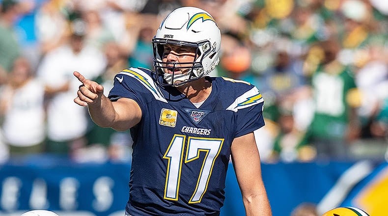 Philip Rivers Los Angeles Chargers Jersey #17 Nike Vapor Elite Navy Size 40 (M) NFL