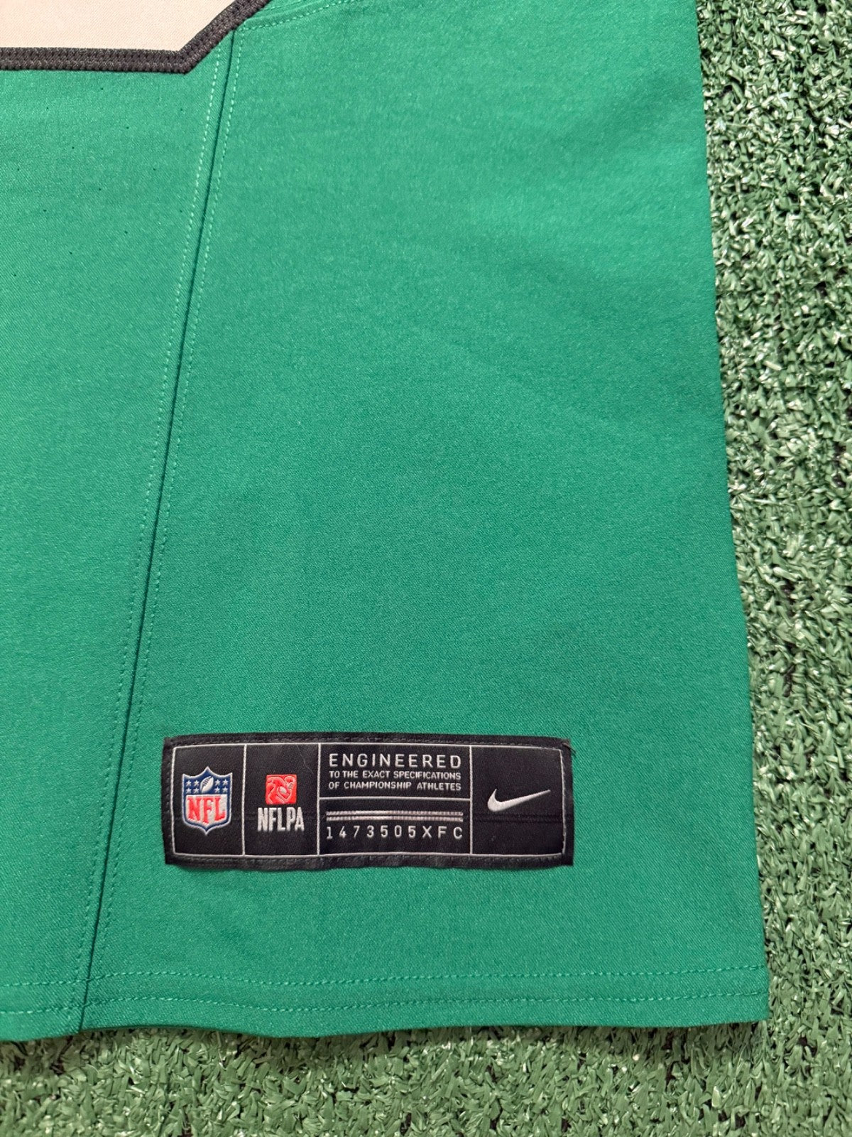 Saquon Barkley Philadelphia Eagles Jersey #26 Nike Vapor FUSE Elite Kelly Green Size 44 (Large) NFL
