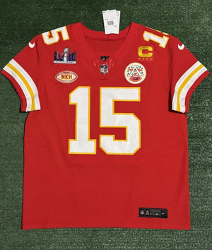 Patrick Mahomes Kansas City Chiefs Jersey #15 Nike Vapor FUSE Elite Red Size 48 (XL) NFL